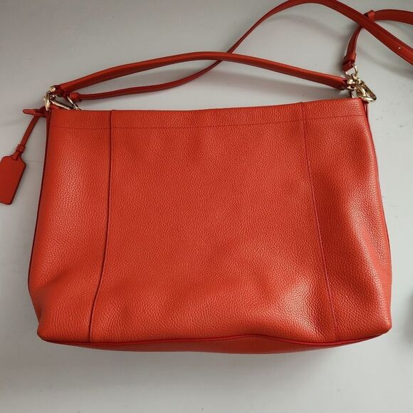 Coach Scout Hobo In Pebbled Leather - Picture 8 of 16